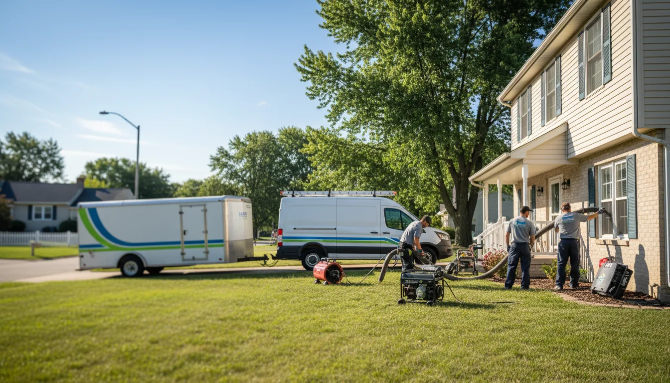 Flooded Basement Restoration And Cleanup With Repair in Windom, MN near me